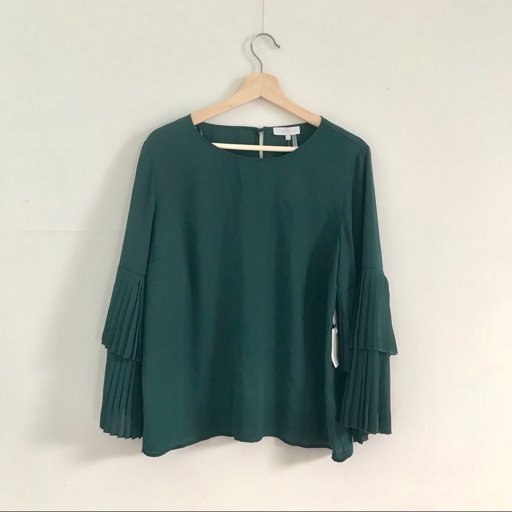 NWT! Dark green 1.State blouse